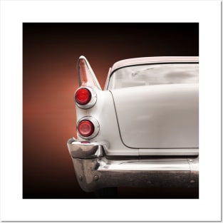 American classic car Coronet 1959 tail fin Posters and Art